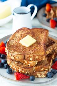 Heat a frying pan on medium eat and spray with pan spray or add a t of butter. Egg White French Toast Hungry Hobby