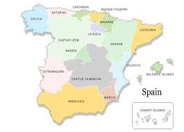 Learn more about each region spain is made up of 17 autonomous regions as shown in the map above. Map Of Spain Mainland Areas Islands Colonies