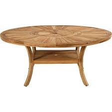komodo table de jardin en teck avec plateau tournant 10 a 12 places table de jardin table jardin teck mobilier de salon