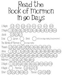 3 Month Book Of Mormon Reading Chart Www Bedowntowndaytona Com