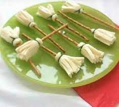 Cheese Stick Pretzal Cool Snack For Halloween Healthy Halloween Food Healthy Halloween Treats Healthy Halloween Snacks