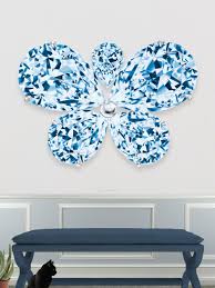 Check spelling or type a new query. Blue Diamond Butterfly 48 Inches Reena Ahluwalia