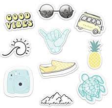 Cute Sticker Pack Hydroflask Stickers Cute Laptop Stickers Aesthetic Stickers