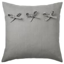 Aina Kissenbezug Grau 50x50 Cm Ikea Deutschland Cushion Cover Ikea Cushions