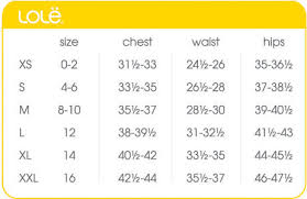 Lole Jacket Sizing Guide