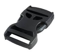 1 1/2 Inch Side Release Buckle Double Adjust Ghost Eye