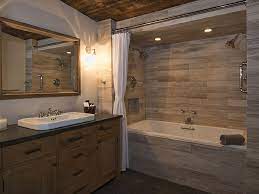 History Charm And Elegance Converge Manhattan Rustic Master Bathroom Tub Shower Combo Remodel Bathroom Tub Shower Combo