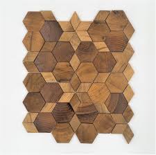 FOREST ELEMENTS: Star Wood Wall Mosaic