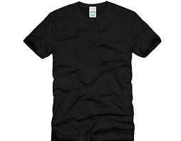 Download Mockup Kaos Hitam Polos Hd