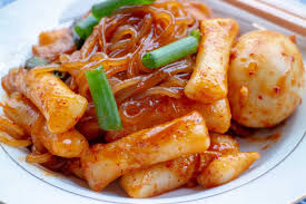 How to make tteokbokki rice cake easy recipe asmr トッポッキタの作り方 eating sound korean street food corn dog. Tteokbokki Spicy Korean Rice Cakes Bun Bo Bae