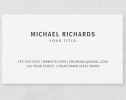 Black And White Business Card Template White Professional Plain Elegant Modern Simple Business Cards A Modern Minim Simple Business Cards Professional Business Cards Templates White Business Card