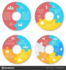Vector Circle Puzzle Infographic Vector Circle Puzzle