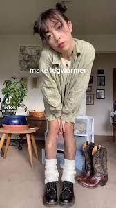 Diy Leg Warmers Video In 2021 Diy Clothes Retro Outfits Upcycle Clothes Diy