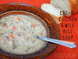 Creamy Chicken And Wild Rice Soup Panera Copycat Recipe Recipe Chicken Wild Rice Soup Chicken Wild Rice Soup Recipe Wild Rice Soup Recipes