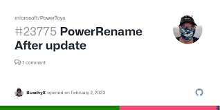 PowerRename After update · Issue #23775 ...