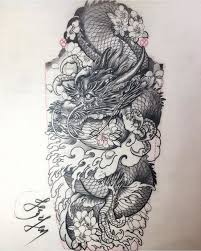 Japanesesleevetattoos Japanese Sleeve Tattoos Sketch Dragon Sleeve Tattoos Tattoo Sleeve Designs Japanese Tattoo Designs