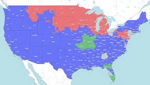 Week 6 Nfl Coverage Map The506.Com - 2012 Week 6