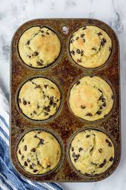 Chocolate Chip Pancake Muffins Perfect Breakfast Crazy For Crust