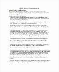 Professional Compensation Plan Template Fresh Pensation Plan Template 8 Free Word Document Free Word Document Incentives For Employees How To Plan