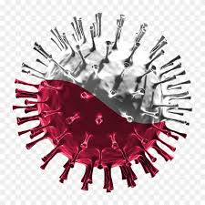 Poland, artwork, flag of poland, red. Poland Flag Shaped Covid 19 Virus Transparent Png Similar Png
