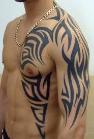Chest tattoo designs are not mere pieces of art! Men Tribal Chest Tattoo Designs