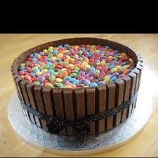 Kit Kat Smarties Black Forest Gateaux Cake Tea Cakes Cake Cakes And More