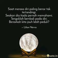 Untukmu yang selalu merasa kesepian, percayalah di luar sana ada orang yang selalu berdoa untukmu. Best Lilian Qoutes Quotes Status Shayari Poetry Thoughts Yourquote