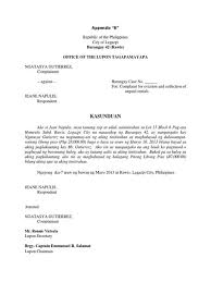 Ang ampalaya kahit anong pait, sa nagkakagusto'y matamis. Halimbawa Ng Kasunduan Legal Sample Letter Ng Kasunduan