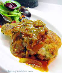 Dragon S Kitchen Chicken Lyonnaise
