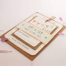 Bunting And Spots Wedding Invite By Norma Dorothy Minted Wedding Invitations Whimsical Wedding Invitations Wedding Invitations