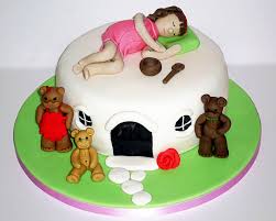 Little adrian baptismal cake 5 and 7 top tier: Goldilocks Birthday Cake