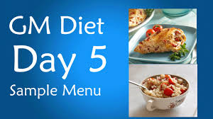 gm diet day 5 vegetarian non veg meal plan with recipes