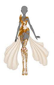 See a recent post on tumblr from @rarts about anime goddess. Epingle Par Ajteen Sur Design Croquis De Robe Croquis De Vetements Dessin Robe