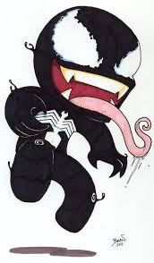 Chibi Venom In 2020 Chibi Marvel Marvel Drawings Chibi