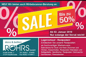 Sollten sie einen echten restposten angeboten bekommen, so kaufen sie diesen wenn möglich immer. Restposten Verkauf Bis Zu 50 Schlafwelten Com Facebook