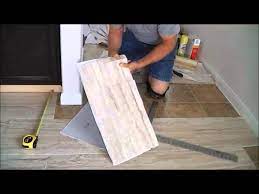 Check spelling or type a new query. Trafficmaster Ceramica 12 X 24 Vinyl Tile Floor Installation Youtube