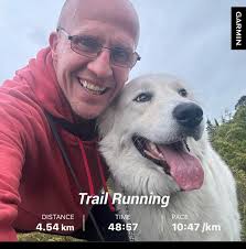 Trail running introduction in January 2013