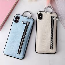 Buy Zipper Leather Wallet Iphone 11 Pro Max Case Demountable Wallet Card Pouch Back Cover Iphone Card Case Card Pouch Iphone 11
