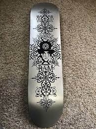 Best skateboard decks of 2021. Bam Margera Gothic Skateboard Deck Element Selten Nos Neu Him Original Ebay