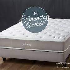 Many of the mattresses are two sided, so you can use both sides. Custom Comfort Mattress Home Facebook
