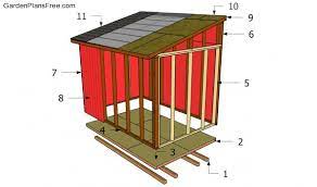 This 10×10 lean to shed is easy to build and it will help you add valuable storage space to your property. Lean To Shed Plans Free Free Garden Plans How To Build Garden Projects