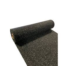 They're an ideal backdrop for which to highlight furniture and they emphasise surrounding colours vividly. Rubbermax Roll Rubber Floor Tile 300 In X 48 In 100 Sq Ft Black Flecked Gray Rm200425 Rona