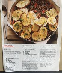 Potato Topped Ground Beef Skillet Ground Beef Beef Cooking