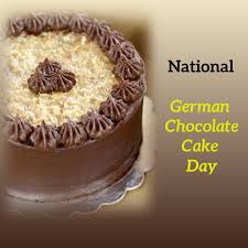 Another difference is the use of hot water instead of milk, which gives the cake its special consistency. National German Chocolate Cake Day Template Postermywall
