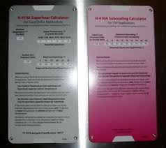 details about r410a superheat subcooling calculator charging chart for txv tev