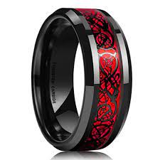 Image 1 Mens Wedding Bands Tungsten Tungsten Carbide Wedding Rings Black Tungsten Rings