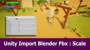 Unity Import Blender Fbx Scale Unity Blender Tutorial Unity Tutorials