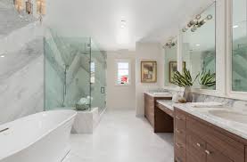The homeowners found a mirror with a similar finish to the restoration hardware vanity for a cohesive look. 75 Beautiful Coastal Bathroom Pictures Ideas May 2021 Houzz