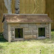 Build A Two Room Dog House Luxury Dog House Dog House Diy Insulated Dog House
