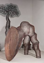 Leegilrae Pine Tree Sculpture Lion Sculpture Art